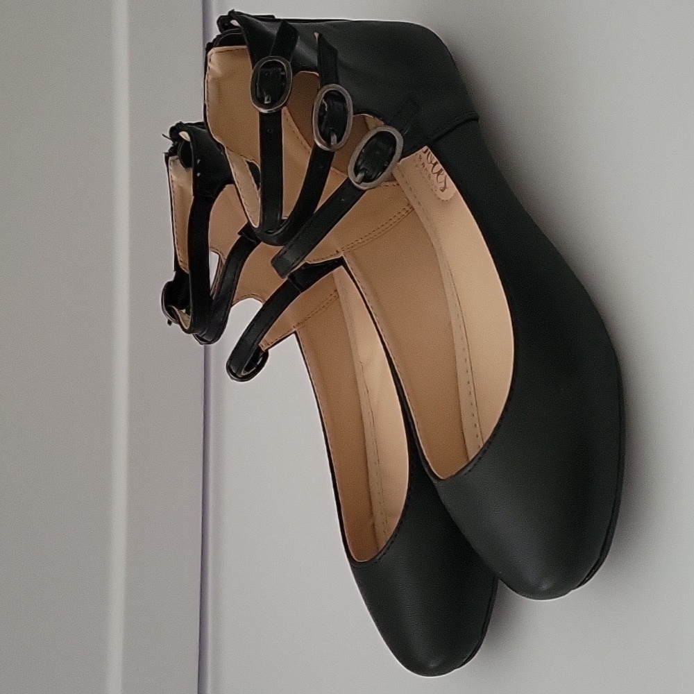 BAMBOO Black Elegant Flats